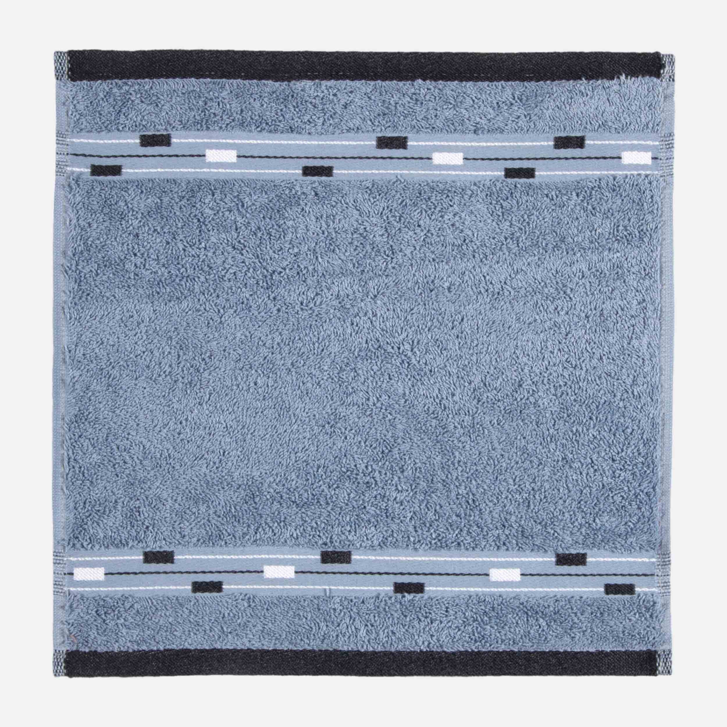 Frottana Waschlappen – 30×30 cm, Baumwolle, 500 g/m², Grau