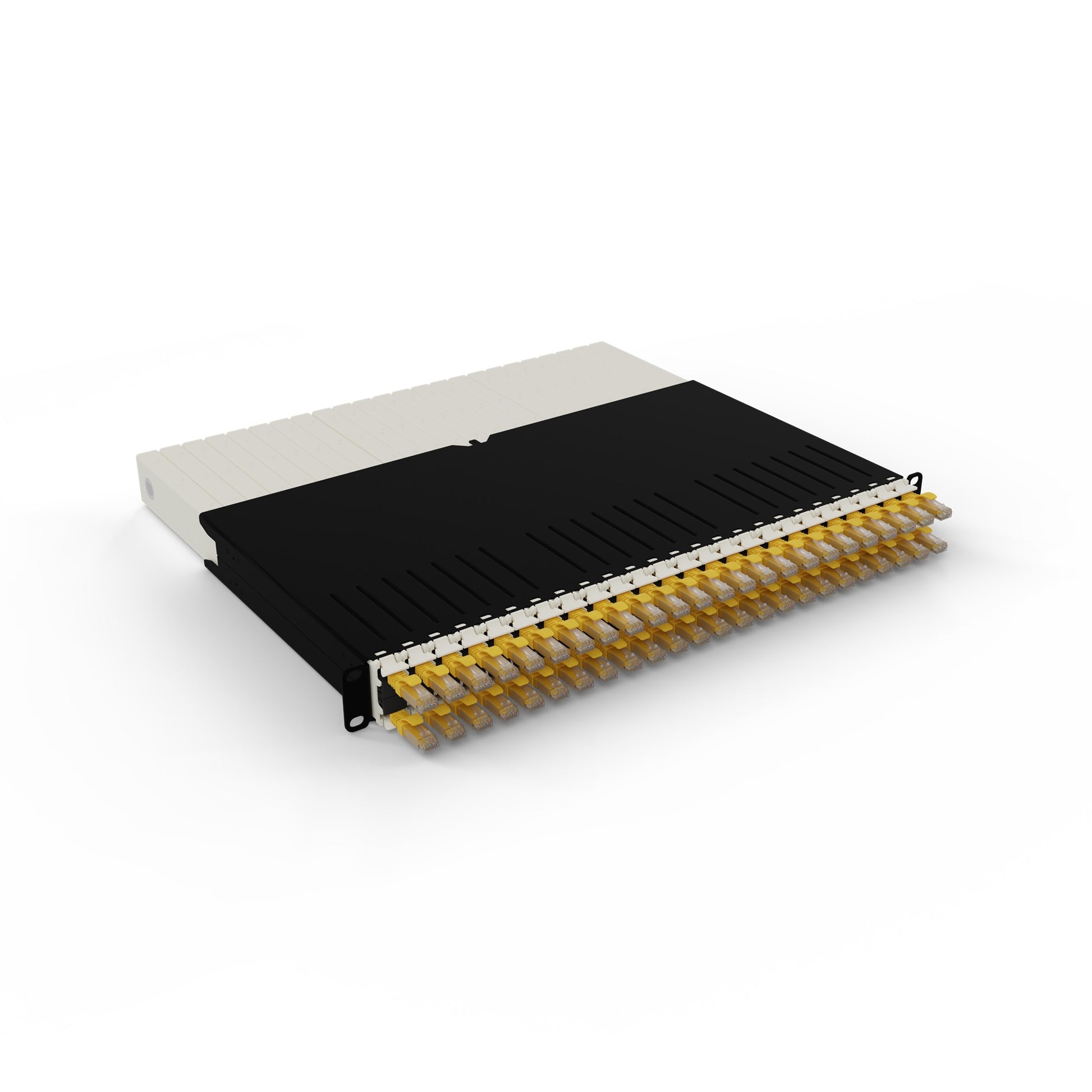 Patchbox Netzwerkkabel – Gelb, UTP
