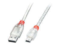 Lindy USB-Kabel, USB-A zu Mini-USB, 2 m, USB 2.0