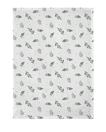 Chic-mic Chic Mic – Küchentuch, 50 × 70 cm, Baumwolle, Grün/Weiss