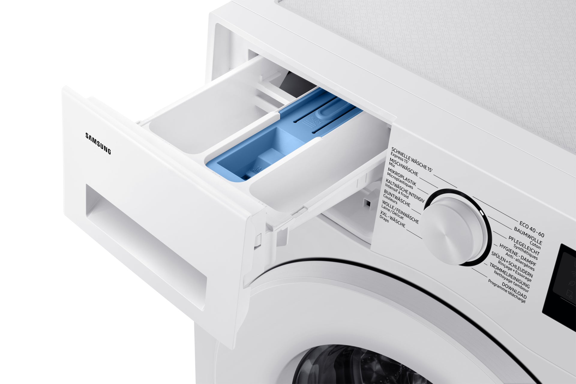 Samsung Waschmaschine WW80CGC04ATEWS – 8 kg, 1'400 U/min, 72 dB, Energieklasse A – weiss