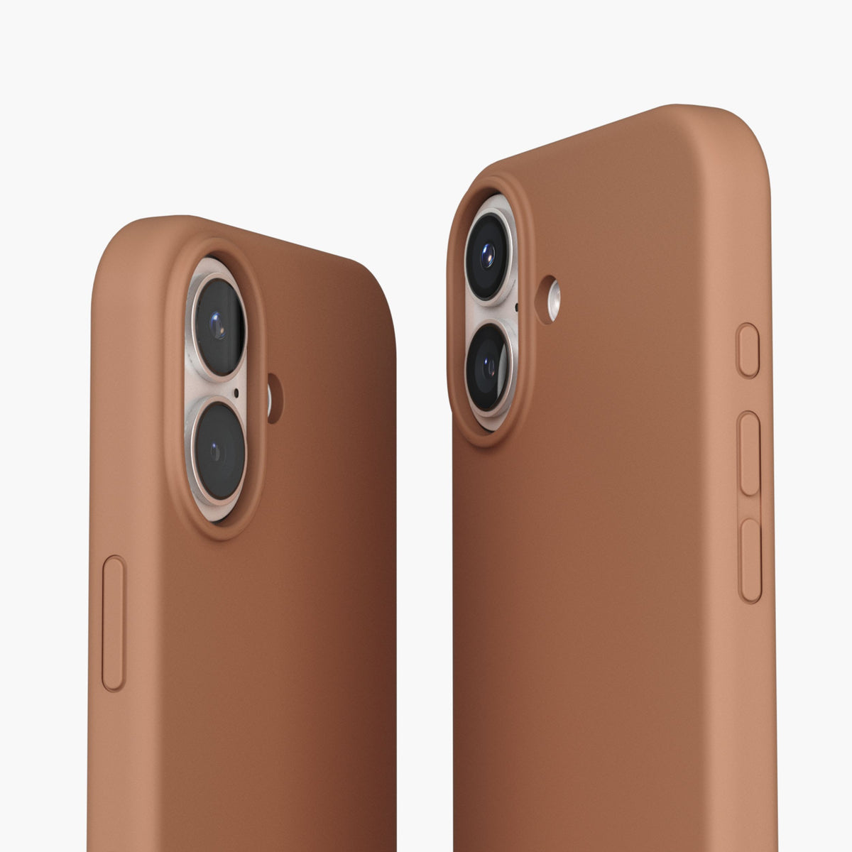 Vonmählen Backcover – für Apple iPhone 17 – braun – Silikon – MagSafe-kompatibel