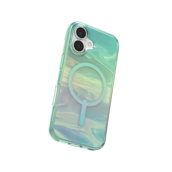 ZAGG Milan Snap Backcover – für Apple iPhone 17, MagSafe, Graphen, Grün, bis 4 m Sturzsicher