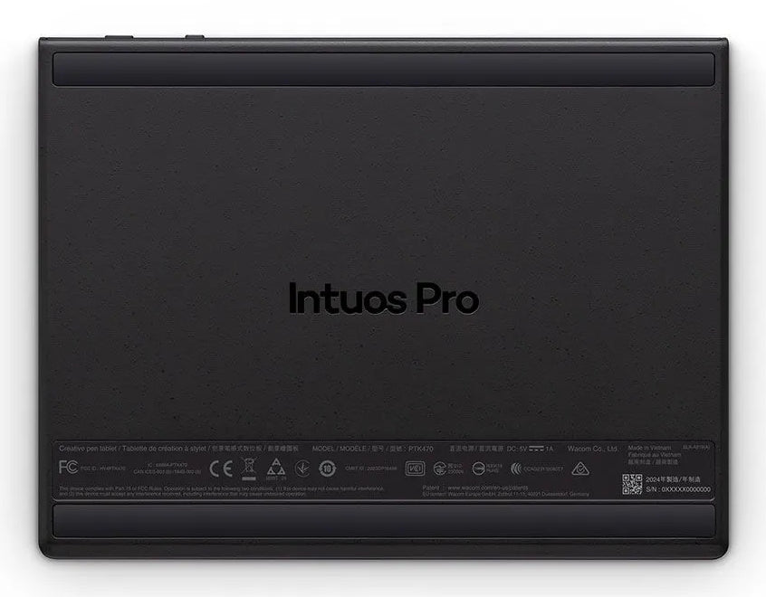 Wacom Intuos Pro Small 2025 – Arbeitsfläche 187 × 105 mm, Schwarz