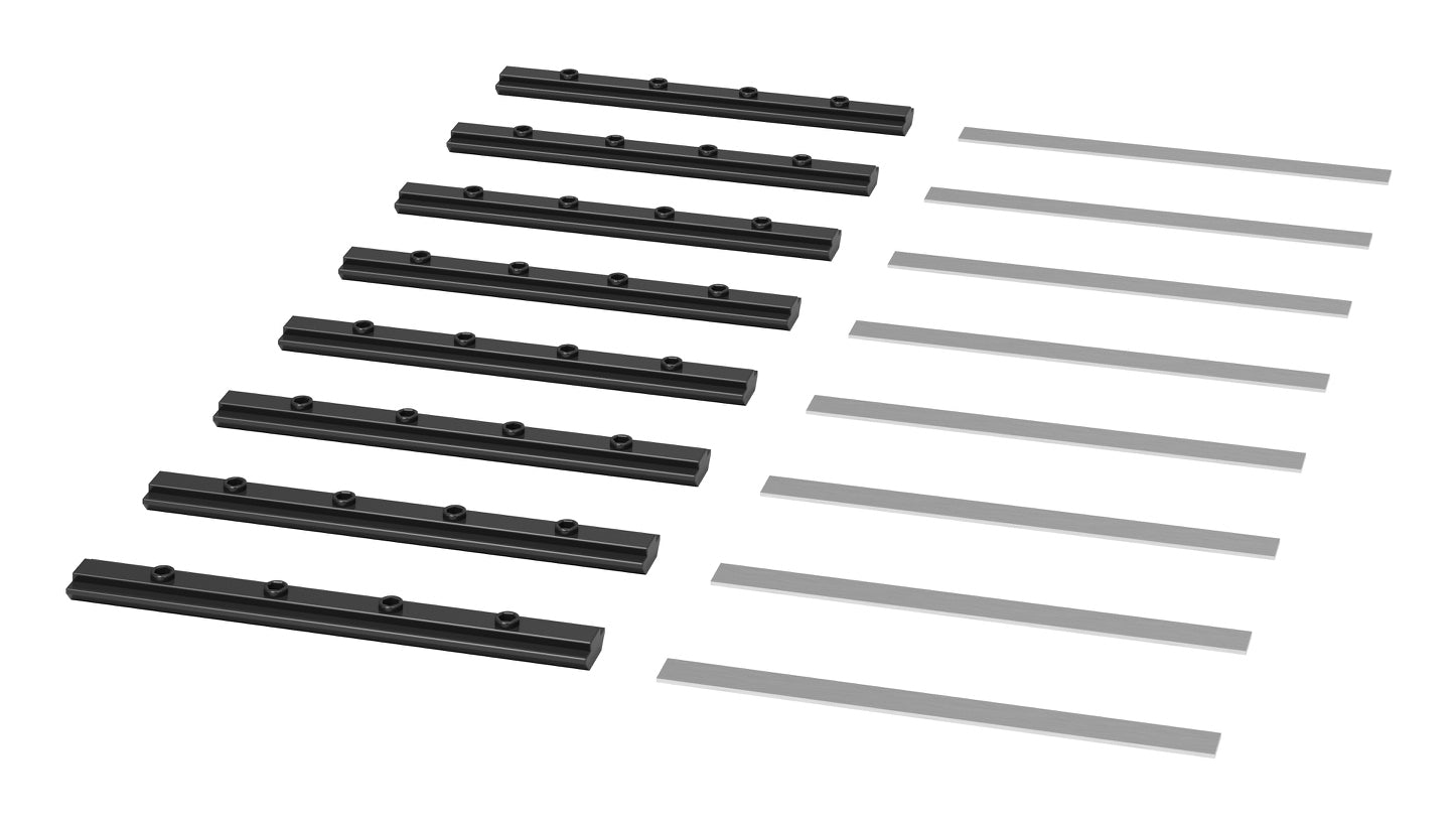 APC Regal-Schienenset – Schwarz, für NetShelter Aisle Containment