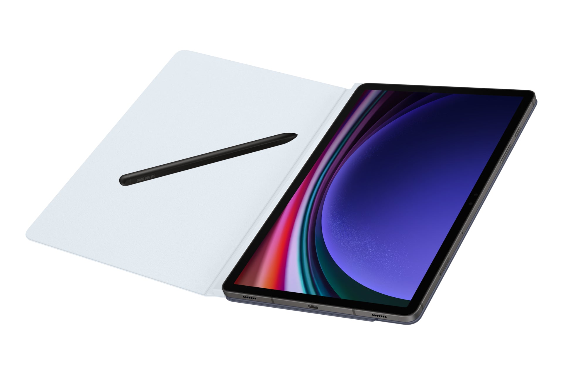 Samsung Book Cover EF-BX710 Notebook-Schutzhülle – für Tablets bis 11", Kunststoff, Blau