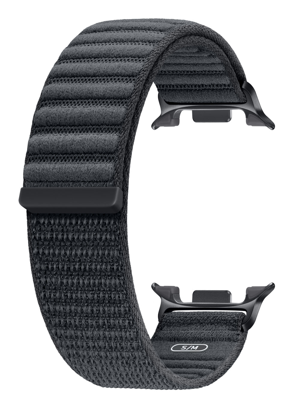 Samsung Watch 8 Fabric – Armband – für Samsung Watch 8, Dunkelgrau, Grösse S/M, Nylon