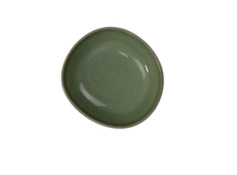 Villeroy & Boch Lave Vert Dip-Schale – Steingut, Grün, Rund, Ø 10,0 × 3,5 cm, 6 Stück