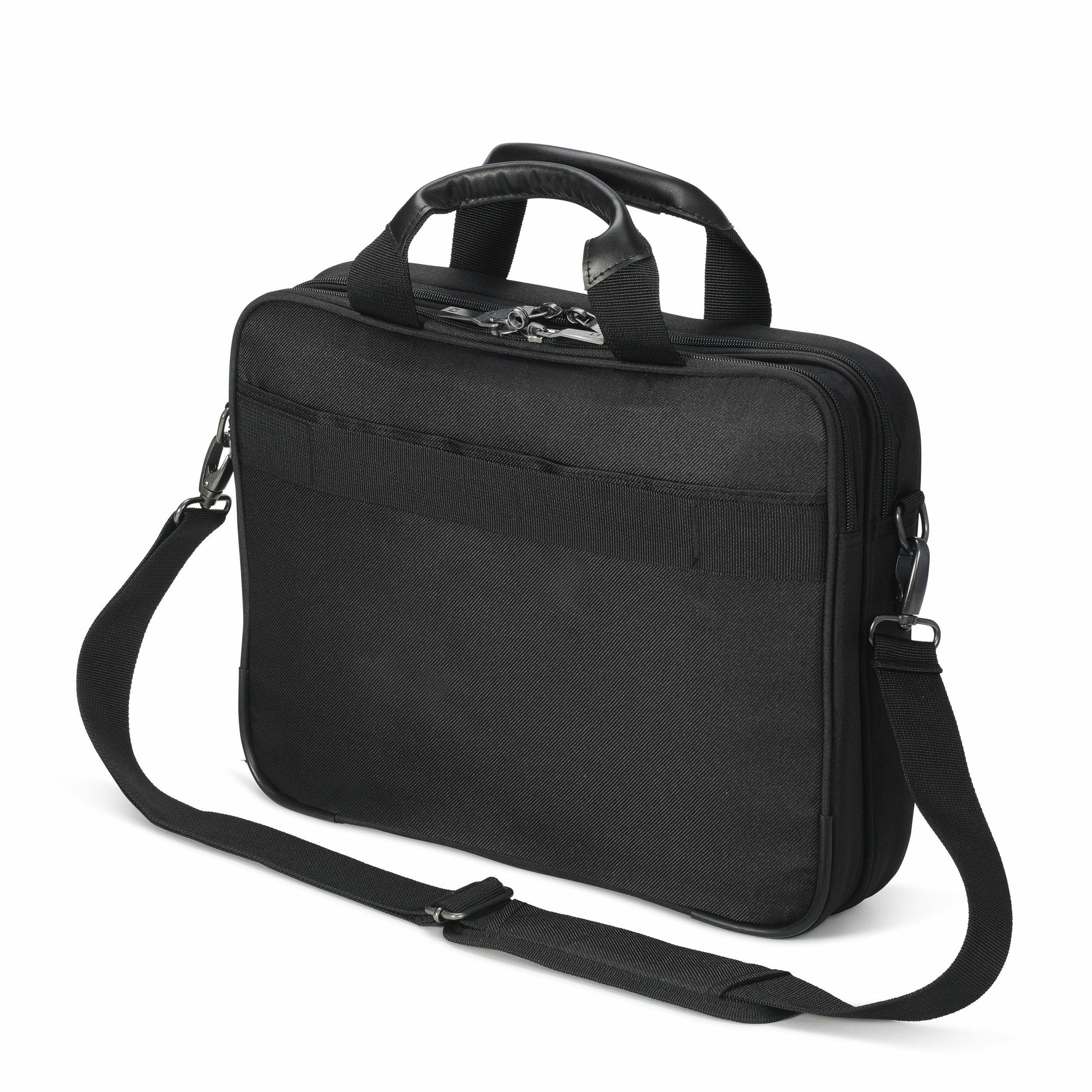 DICOTA Notebook-Tasche für bis 14,1" – schockresistent, aus recycelten Materialien – Schwarz