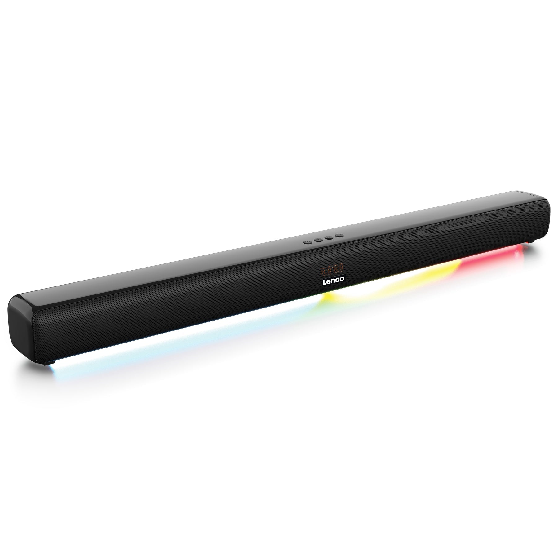 Lenco SB-042LEDBK – Soundbar – 2.0, 40 W, Bluetooth 5.0, ARC, Schwarz