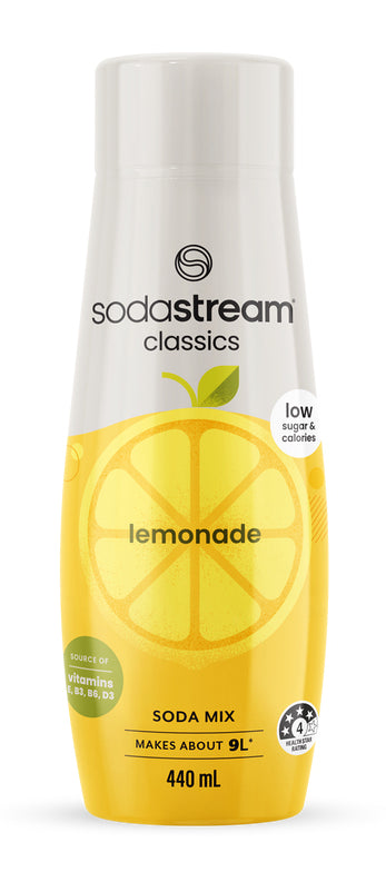 SodaStream Sirup Zitrone, zuckerfrei – 4,4 dl