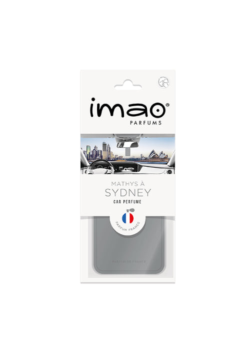IMAO Vanille – Auto-Lufterfrischer, grau