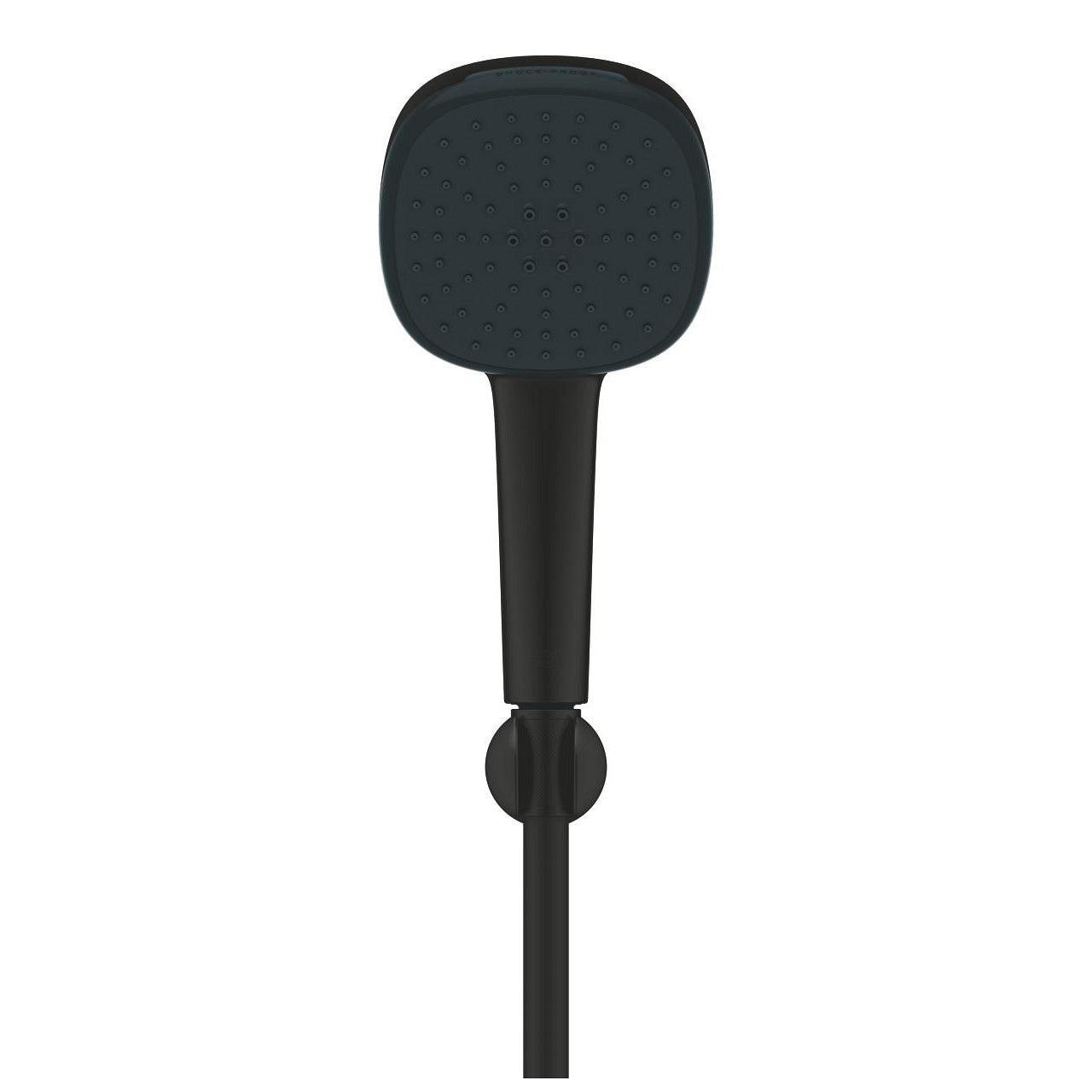 GROHE Handbrause – 11×7×12,7 cm, Metall, 1/2" Anschluss, schwarz