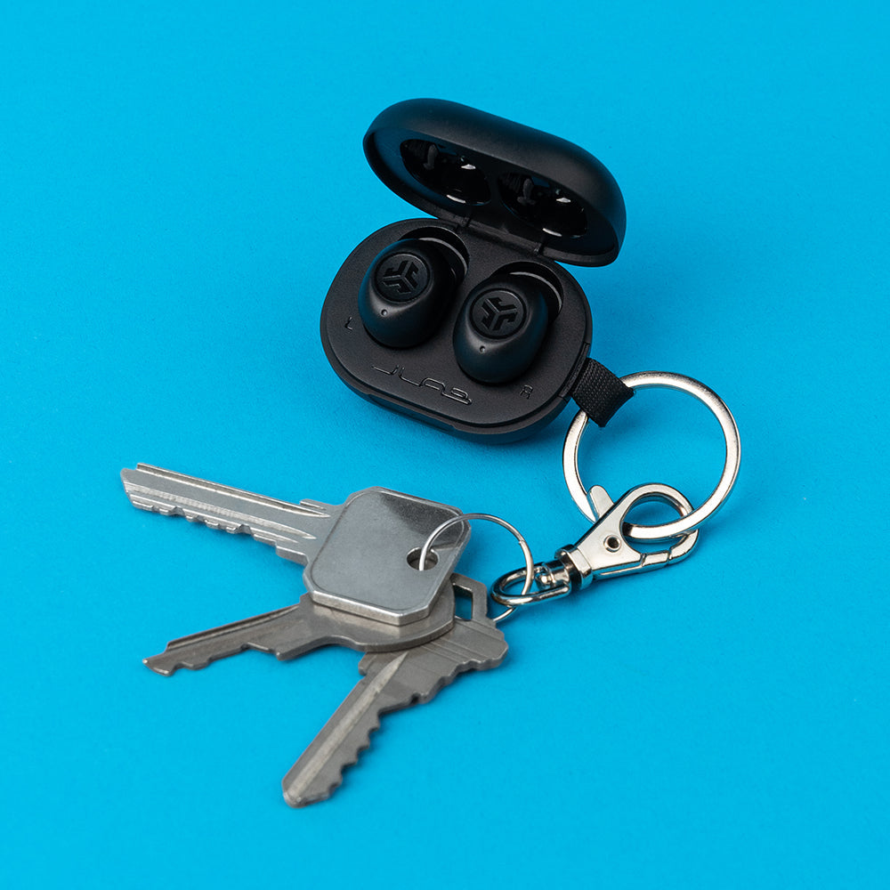 JLab JBuds Mini TWS In-Ear – ANC, mit Ladecase, Schwarz, BT 5.3