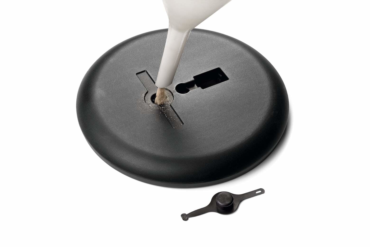 Durable Infoständer – für A3 Hoch-/Querformat, silber, Metall, 250 × 250 × 1290 mm
