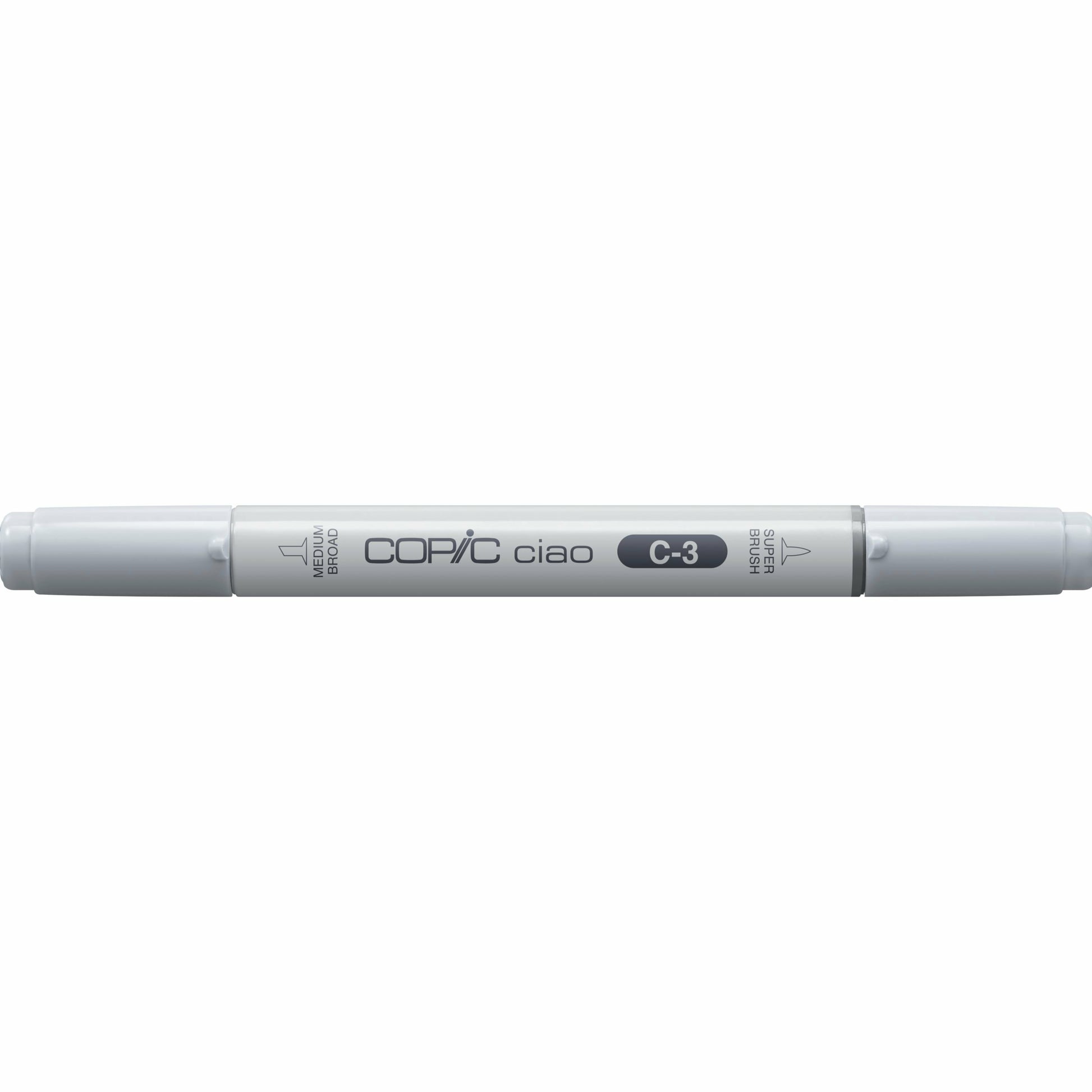 Copic Ciao Brush Pen, Doppelspitze – Kombi, alkoholbasiert, kühles Grau