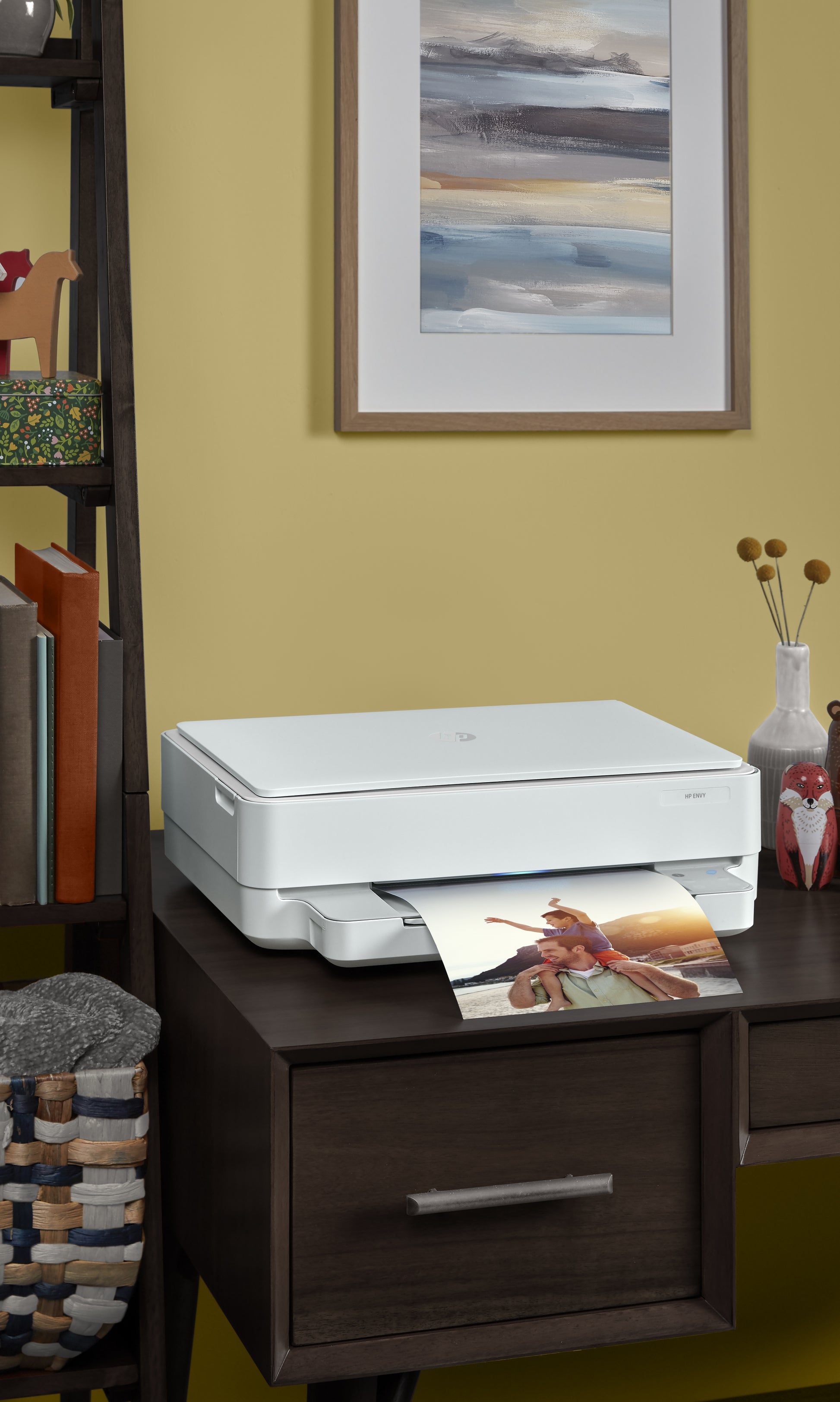 HP ENVY 6010 – Farbtintenstrahl-Multifunktionsdrucker, A4, 3-in-1, Duplex, WLAN, AirPrint, Mopria