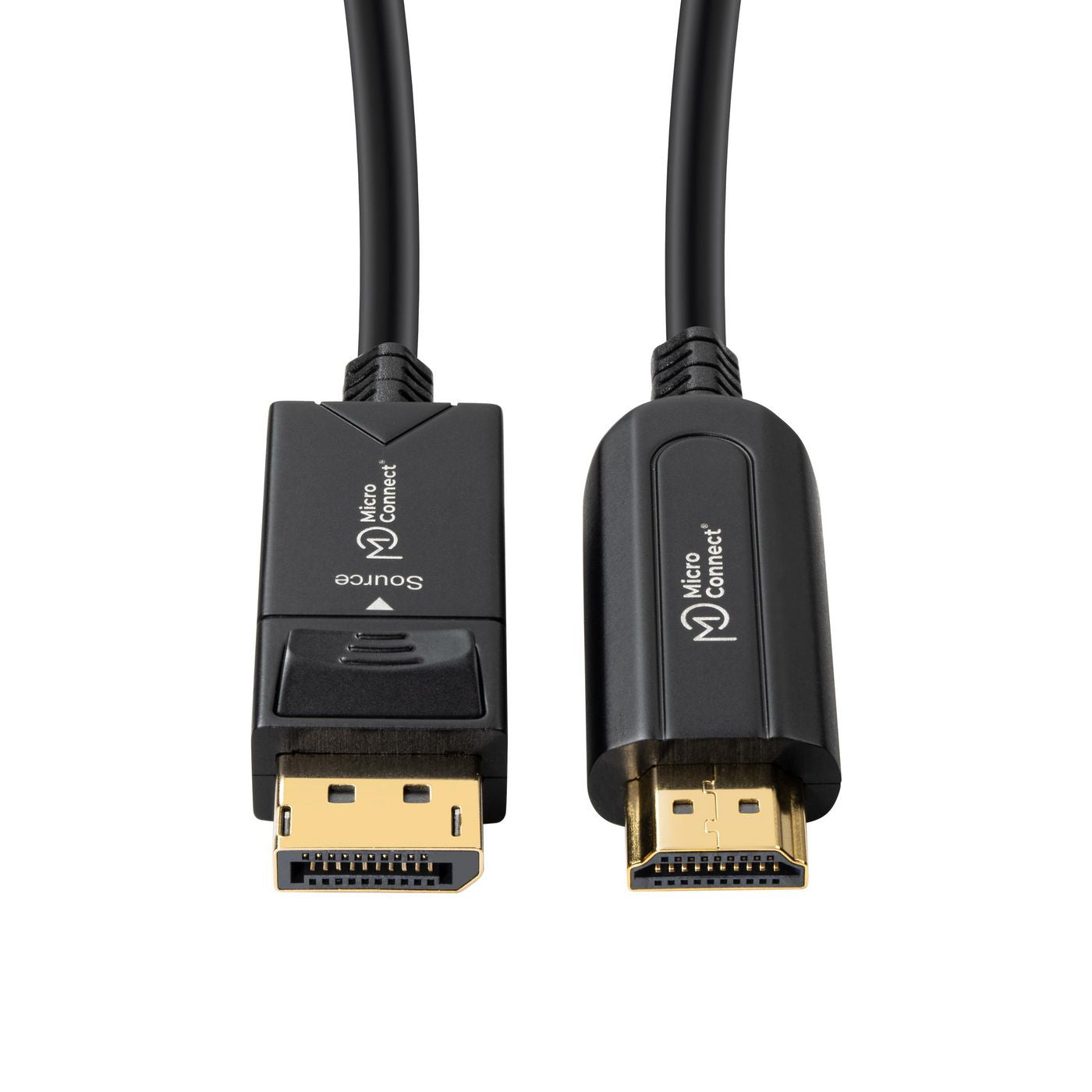 Microconnect DisplayPort auf HDMI Adapter, DP 1.4, HDMI 2.0, 4K@60 Hz, 18 Gbit/s, 30 m, EDID/HDCP 2.4
