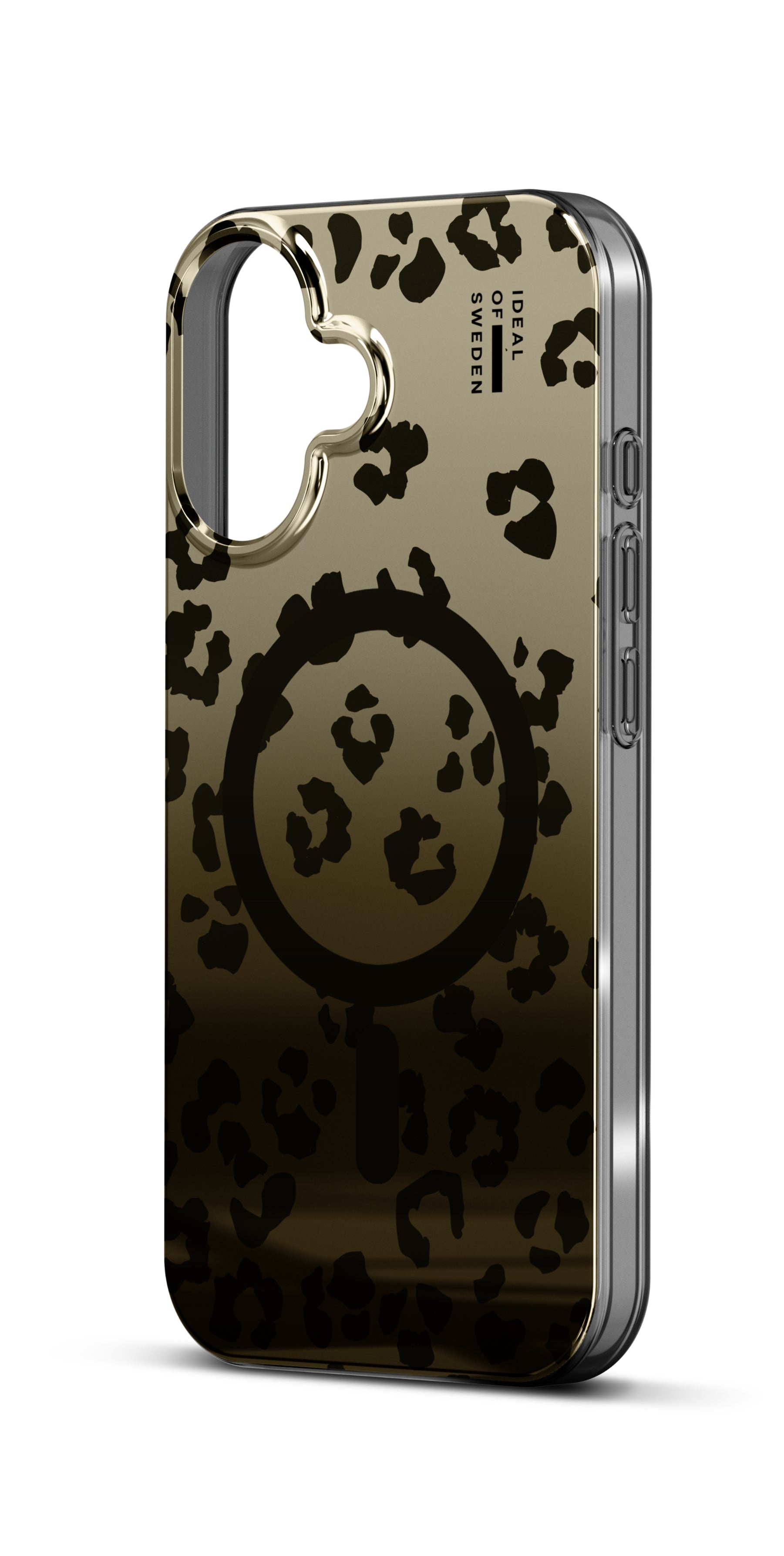 iDeal of Sweden Backcover Leo Ombre – für Apple iPhone 16 – Gold – TPU/PC, MagSafe-kompatibel