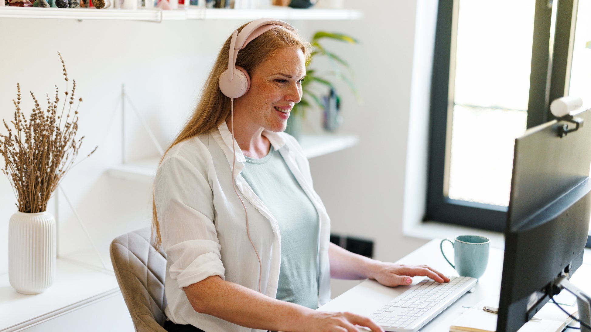 Logitech Zone Wired 2 – On-Ear kabelgebunden, USB, Pink