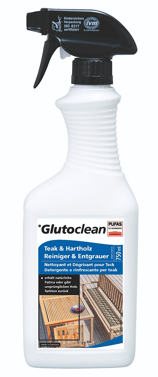 Glutoclean Holz-/Möbelpflege für Holz – Flüssigkeit – 750 ml