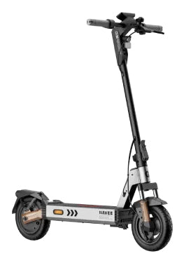 NAVEE E-Scooter G5 MAX – 70 km Reichweite, 25 km/h, 46,8 V Akku – 20 kg – silber