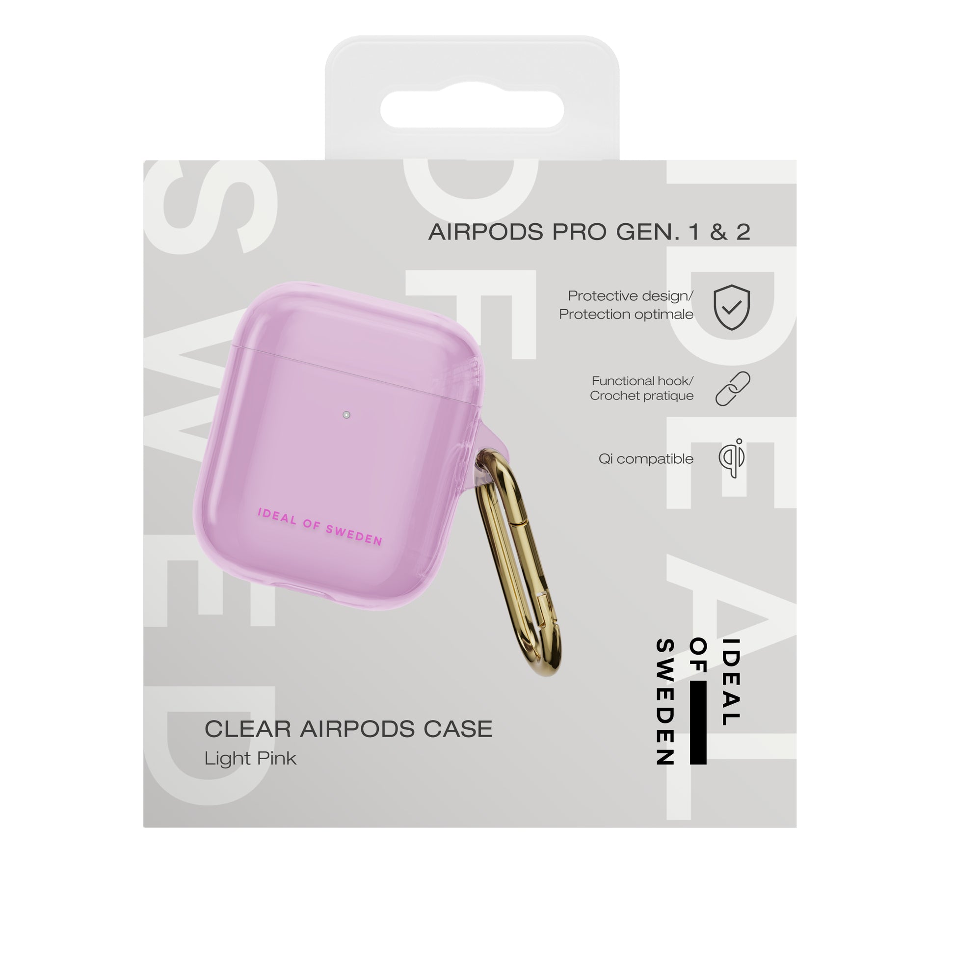 iDeal of Sweden IDCLAPC-512 – Schutzhülle für AirPods (1./2. Gen.), Pink