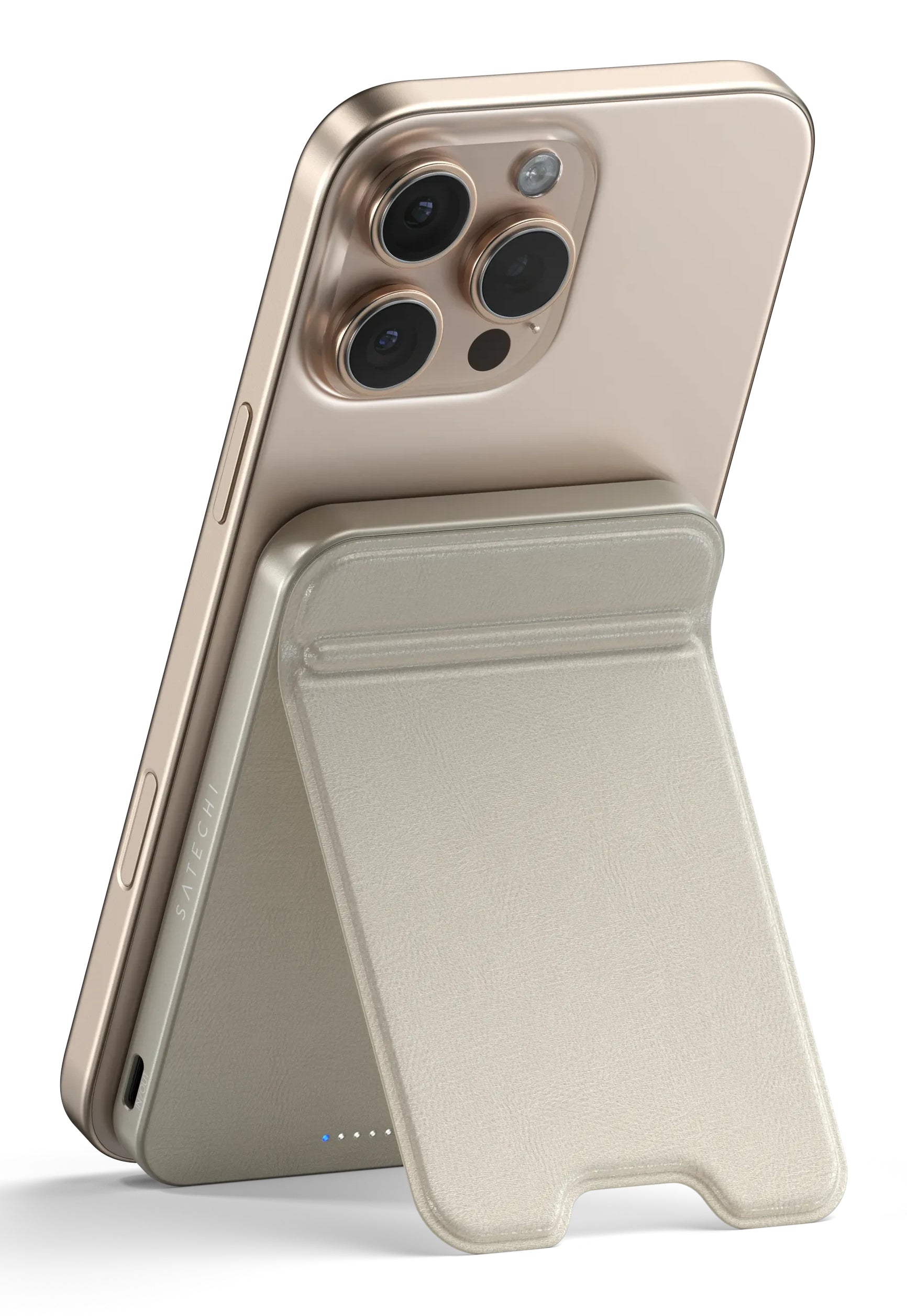 Satechi ST-B5Q2SW MagSafe Powerbank 5'000 mAh – 20 W PD, sand