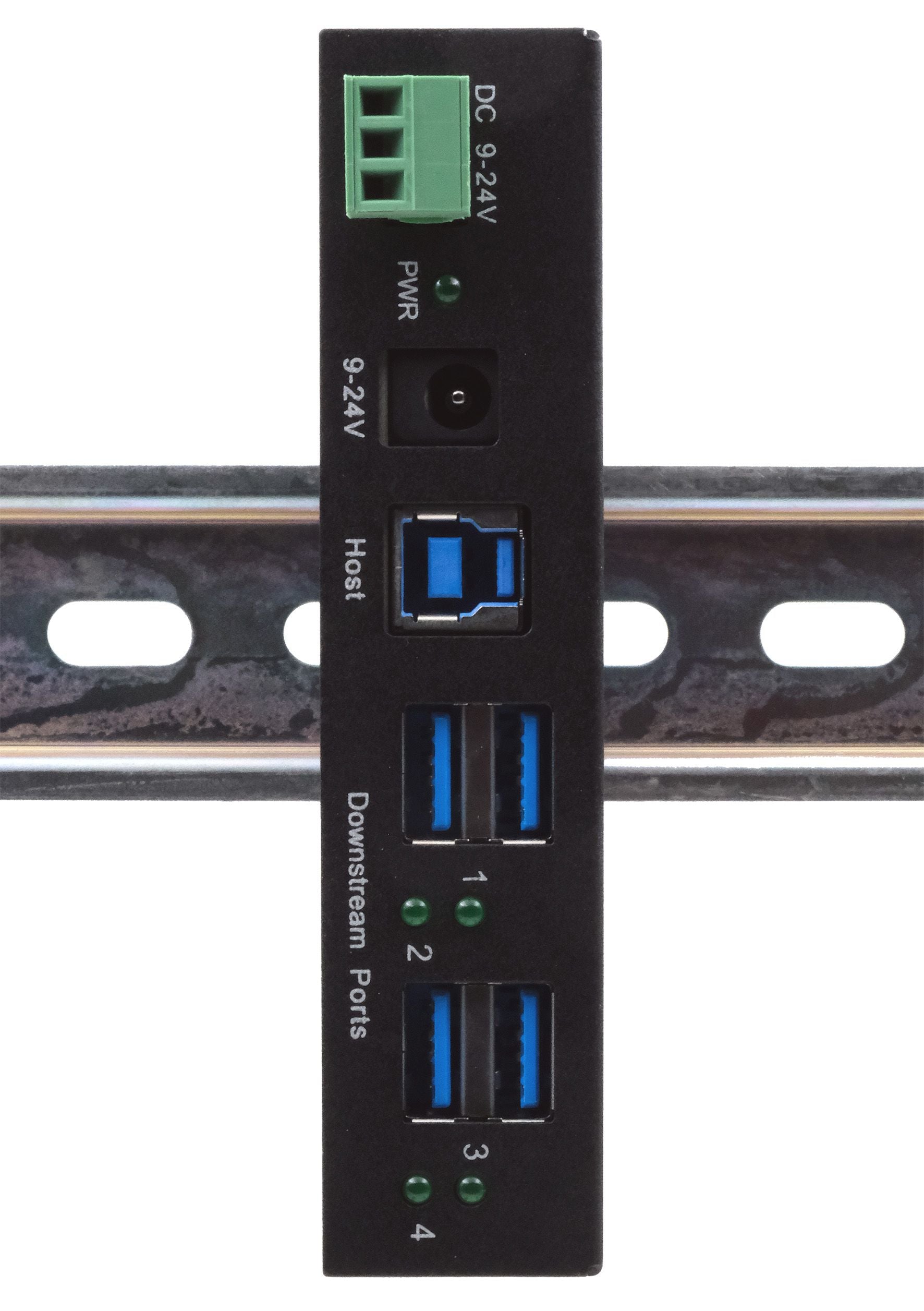 EXSYS EX-11244HMS USB-Hub – USB-B, 4× USB-A, für Windows/Mac/Linux