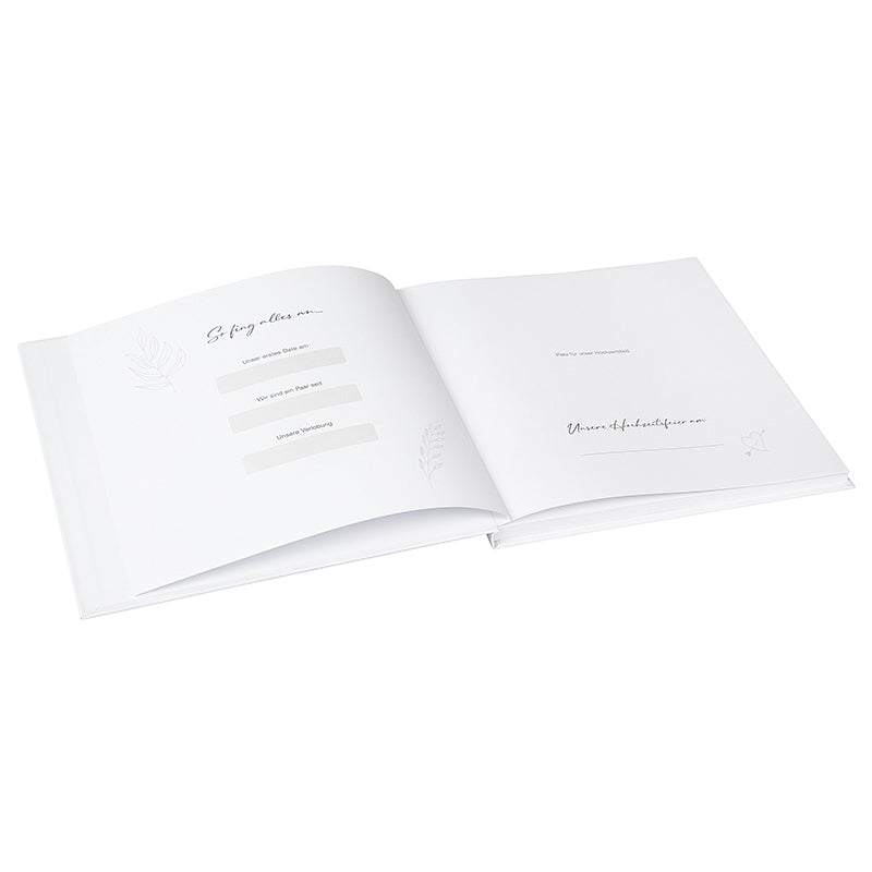 Goldbuch Gästebuch – 100 Seiten – 245 × 225 mm – Hardcover, mehrfarbig