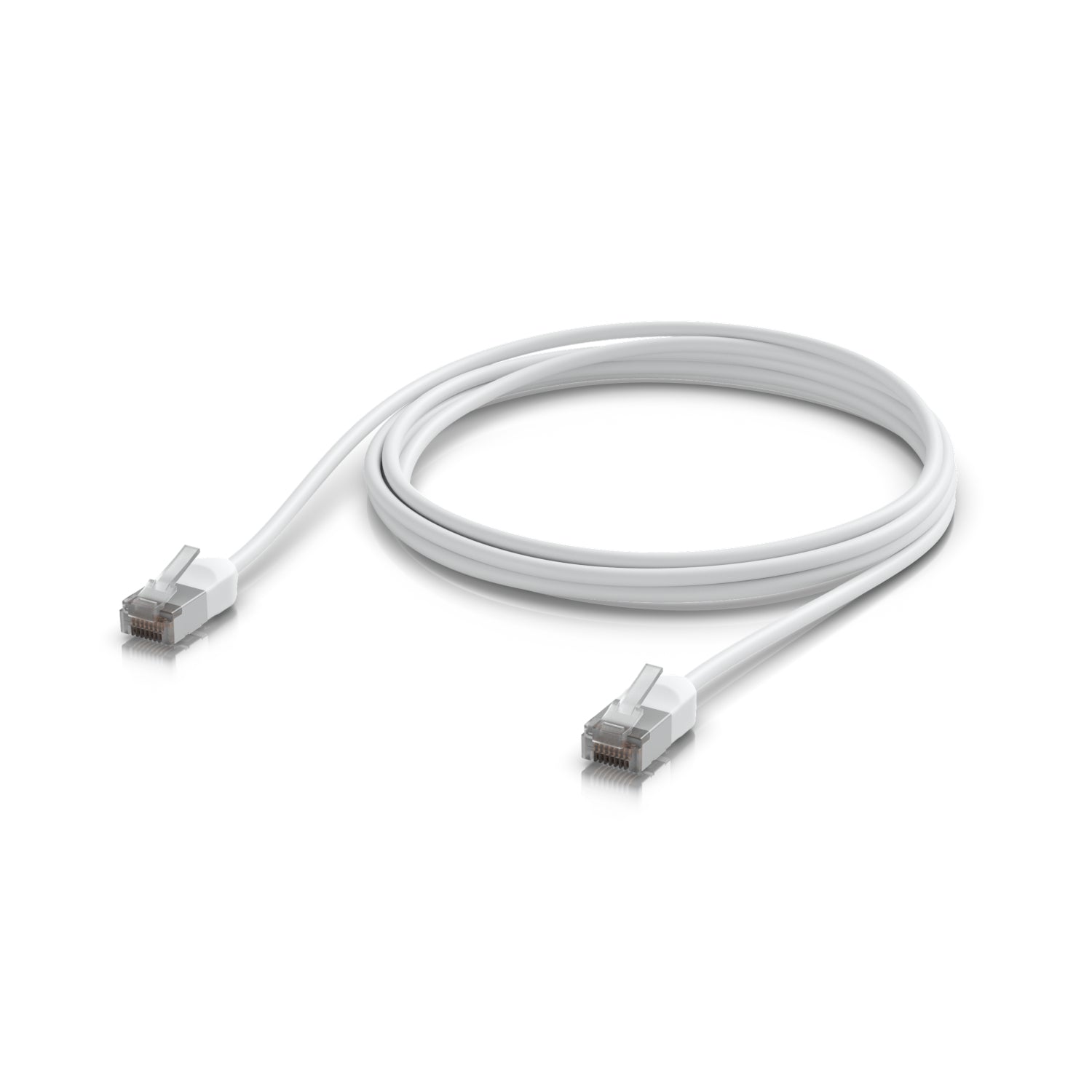 Ubiquiti Patchkabel – Cat6a, geschirmt, 2 m, Weiss, RJ-45