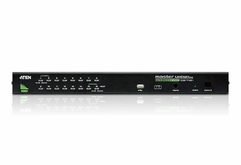ATEN 16-Port KVM-Switch, USB/PS/2/VGA, QXGA (2048 × 1536)