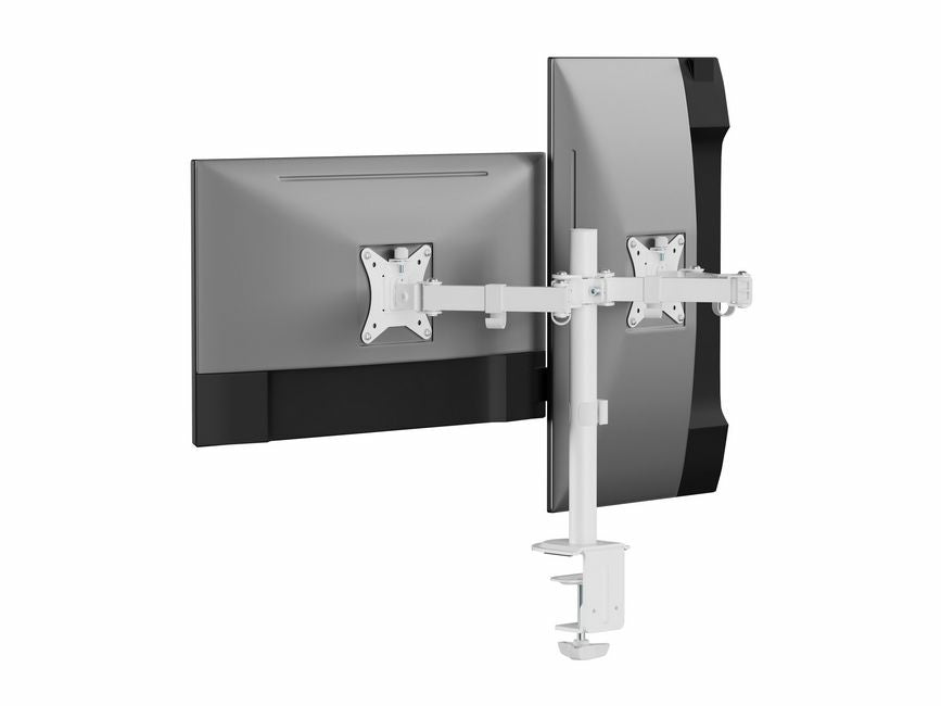 Equip 650167 – Monitorarm Tischhalterung – 2 Monitore – 17–32″ – VESA 75×75/100×100 mm – bis 9 kg/Monitor