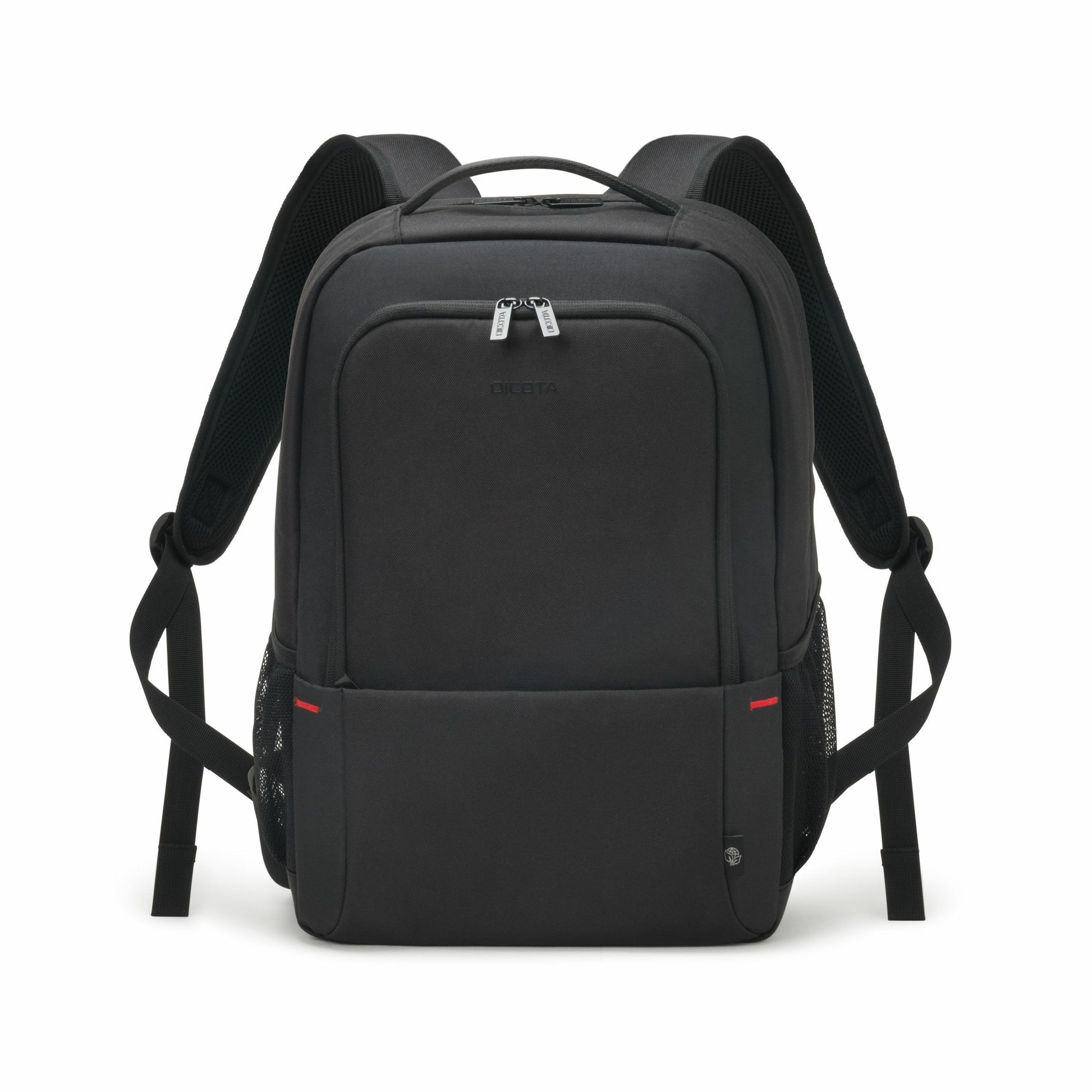 DICOTA Notebook-Rucksack 15,6" – 24 l, Recyceltes Polyester – Schwarz