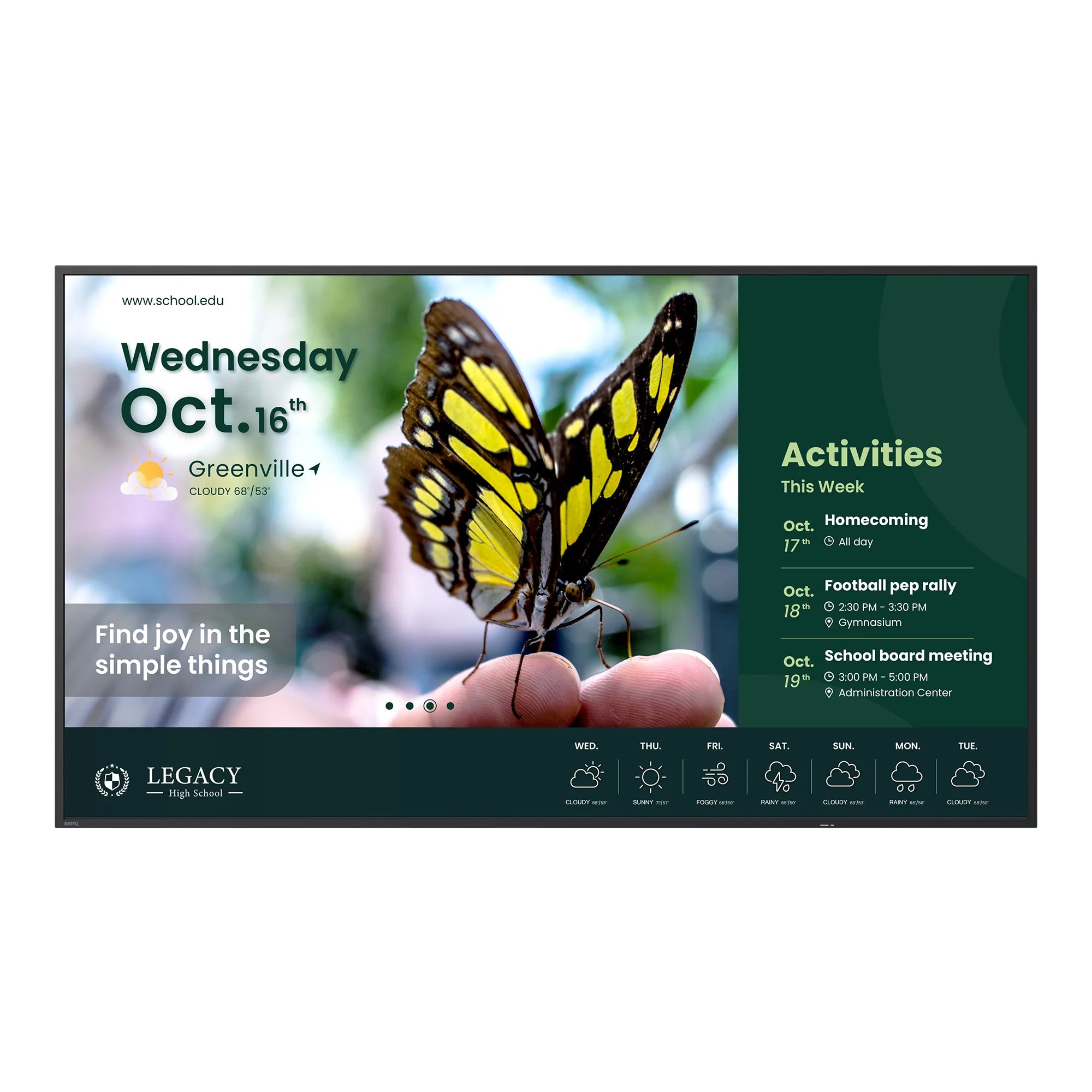 BenQ ST4304 – Signage-Display, 43", Ultra HD 4K, 350 cd/m², 18/7
