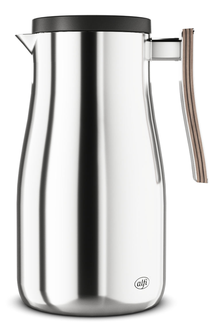 Alfi Thermoskanne Studio Allure – 1 l, Ø 6,4 cm, H 22,4 cm, Edelstahl, vakuum-isoliert