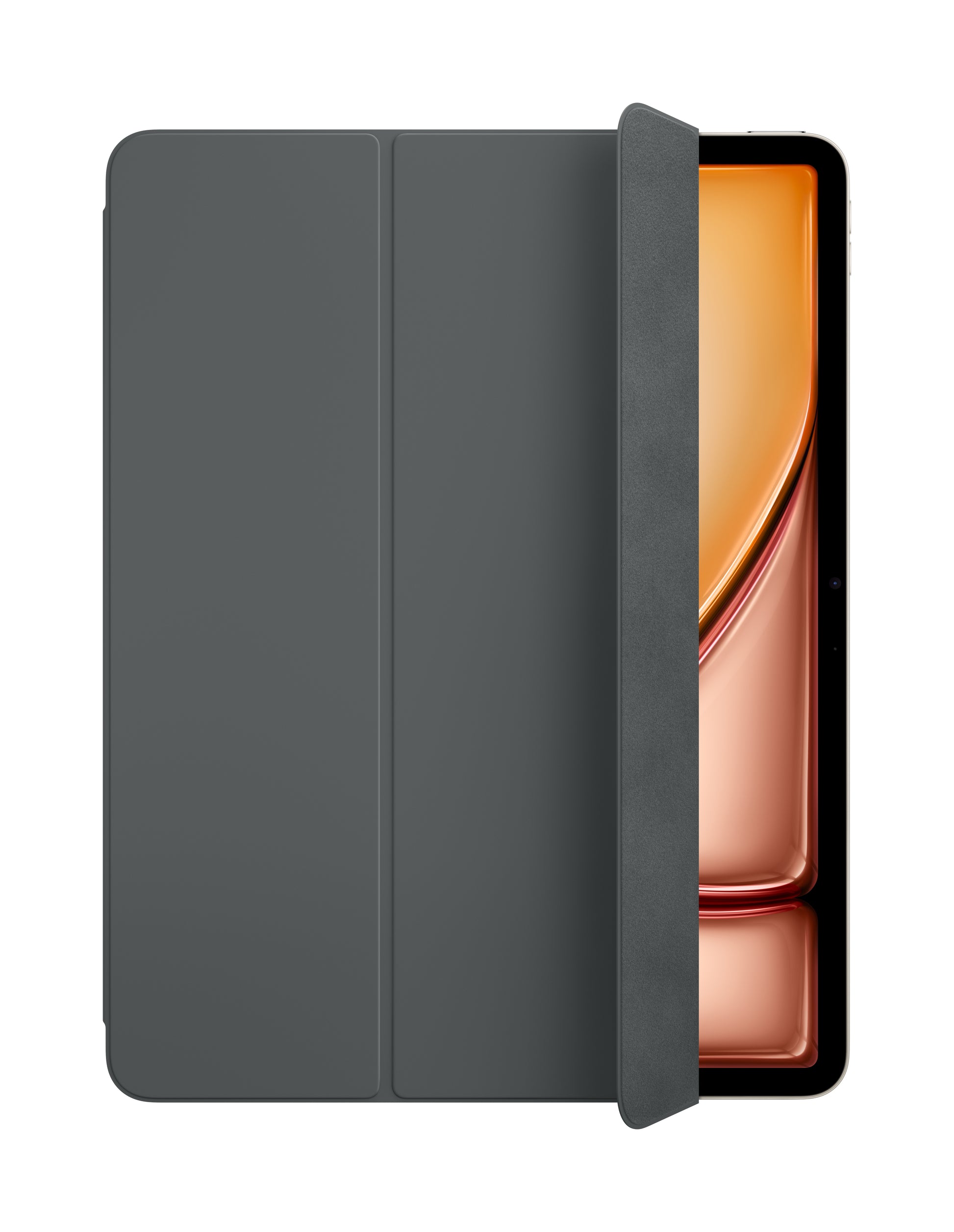 Apple Smart Folio Notebook-Schutzhülle – für iPad Air 13" (M2/2024), PU, Anthrazit
