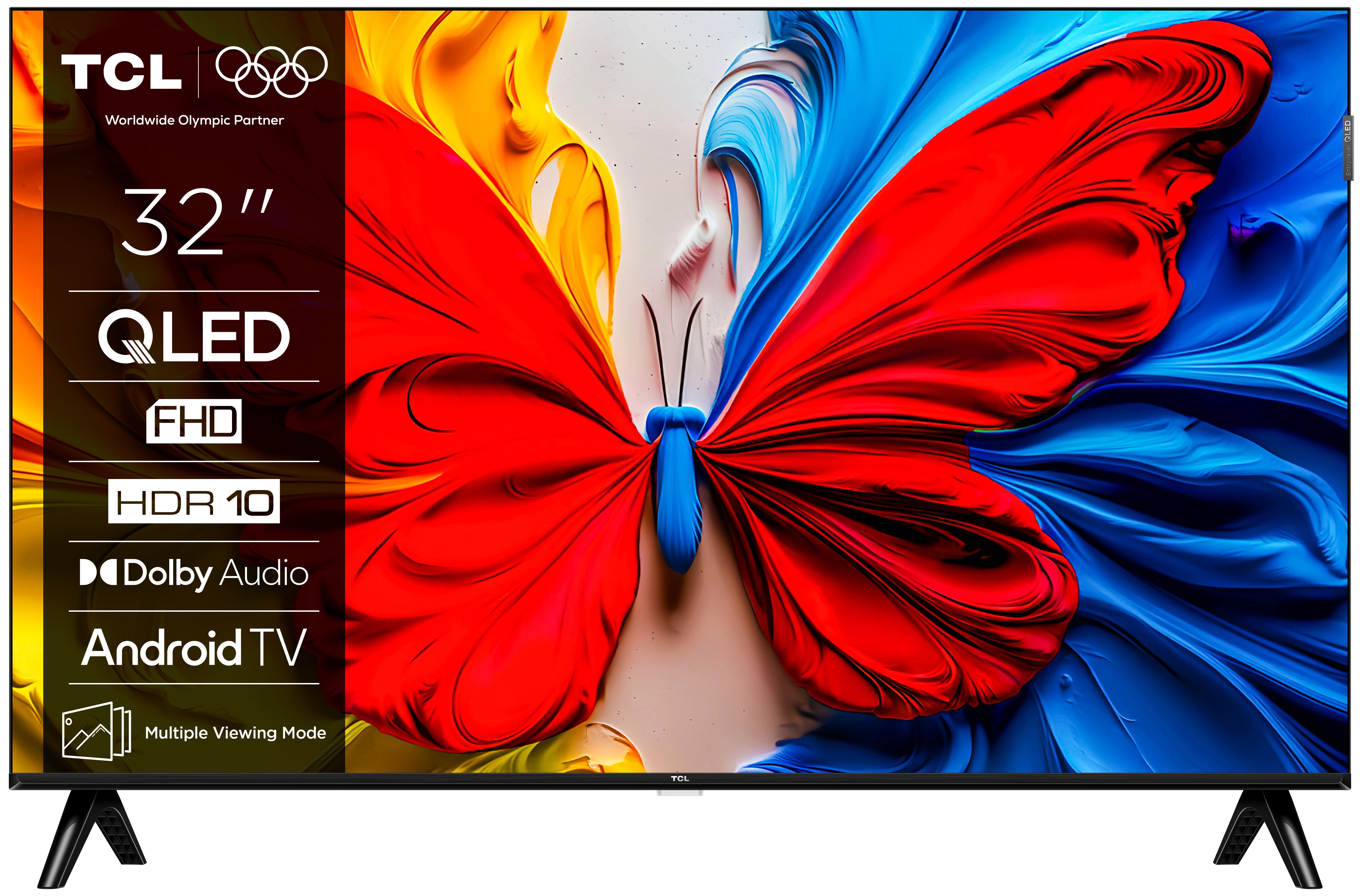 TCL S5K – 32" QLED Full HD, Android TV, (2025)