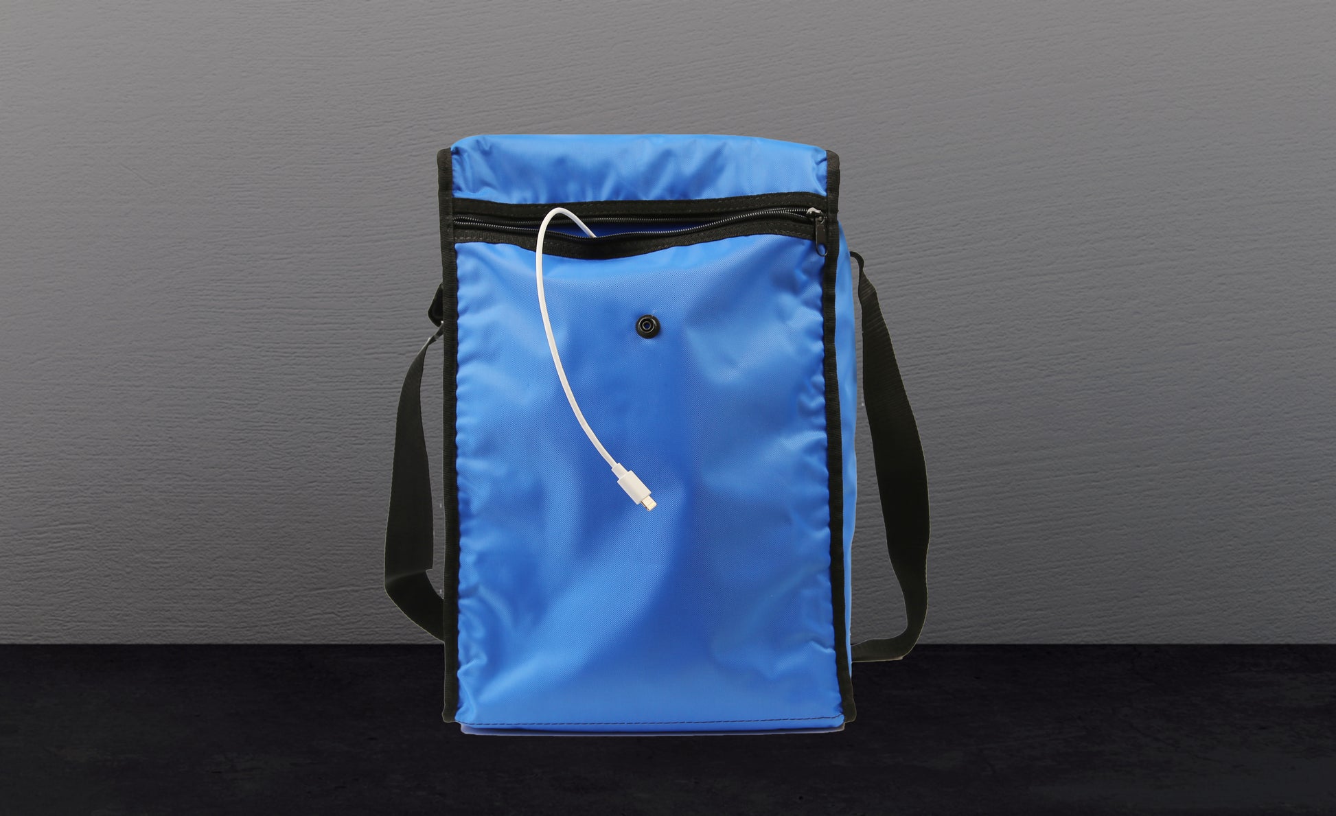 Leba NoteBag Lade-/Aufbewahrungsschrank – für 5 Tablets – USB-C, intelligentes Ladegerät – Blau
