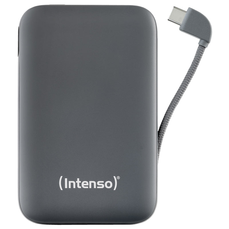 Intenso S10000 Powerbank 10'000 mAh – 20 W PD, 1× USB-C, grau