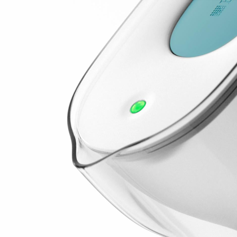 BRITA 1052237 – Wasserfilter-Kanne 1,4 l, Filterwechselanzeige, Kunststoff, Hellgrün