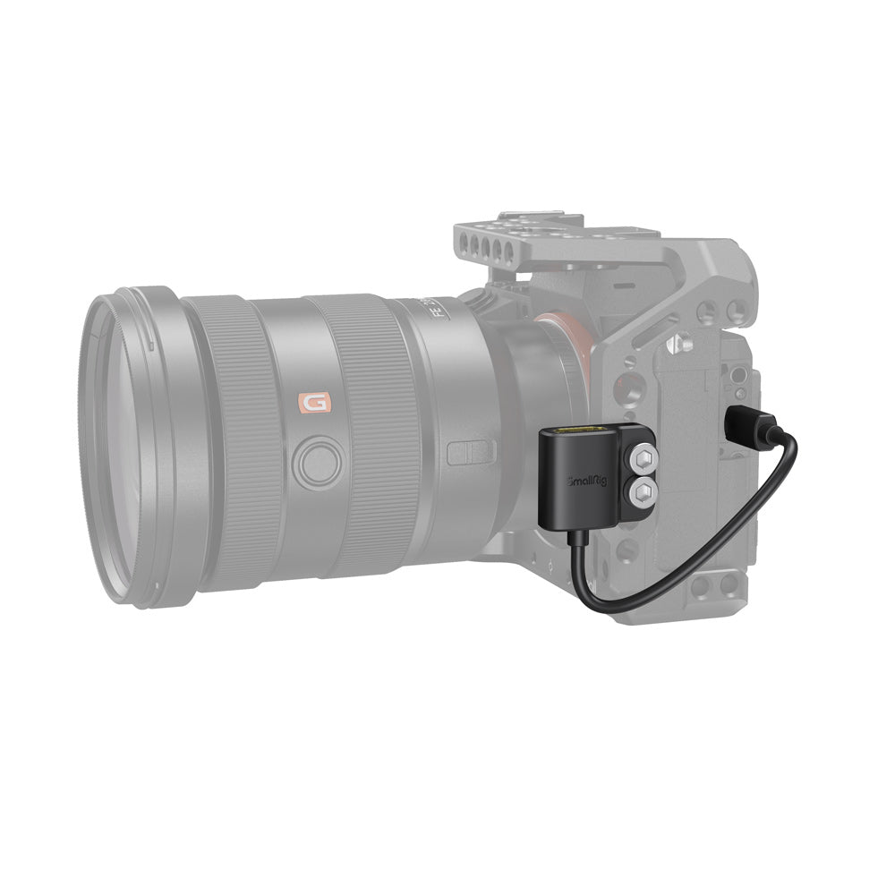 SmallRig Micro-HDMI auf HDMI Kabel HDMI 2.0 4K 60 Hz – 0,14 m