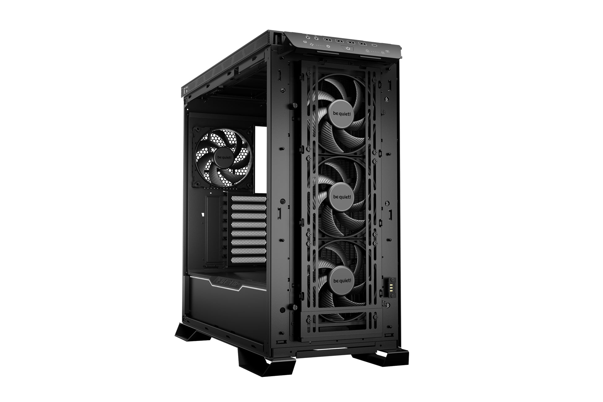 be quiet! be quiet DARK BASE PRO 901 – Full Tower – Schwarz, für ATX, EATX, micro ATX und andere, Seitenfenster