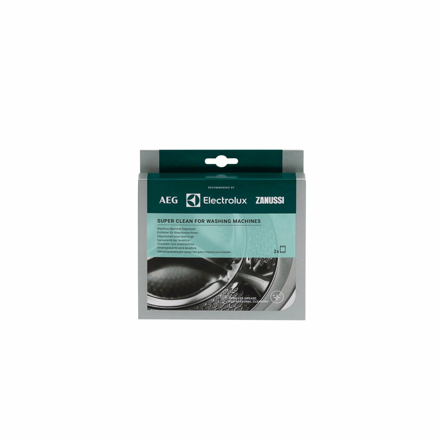 Electrolux M2WCP050 Super Clean Küchenreiniger/Fettlöser für Küche – Tabs, Box – 100 g, 2 Stk.