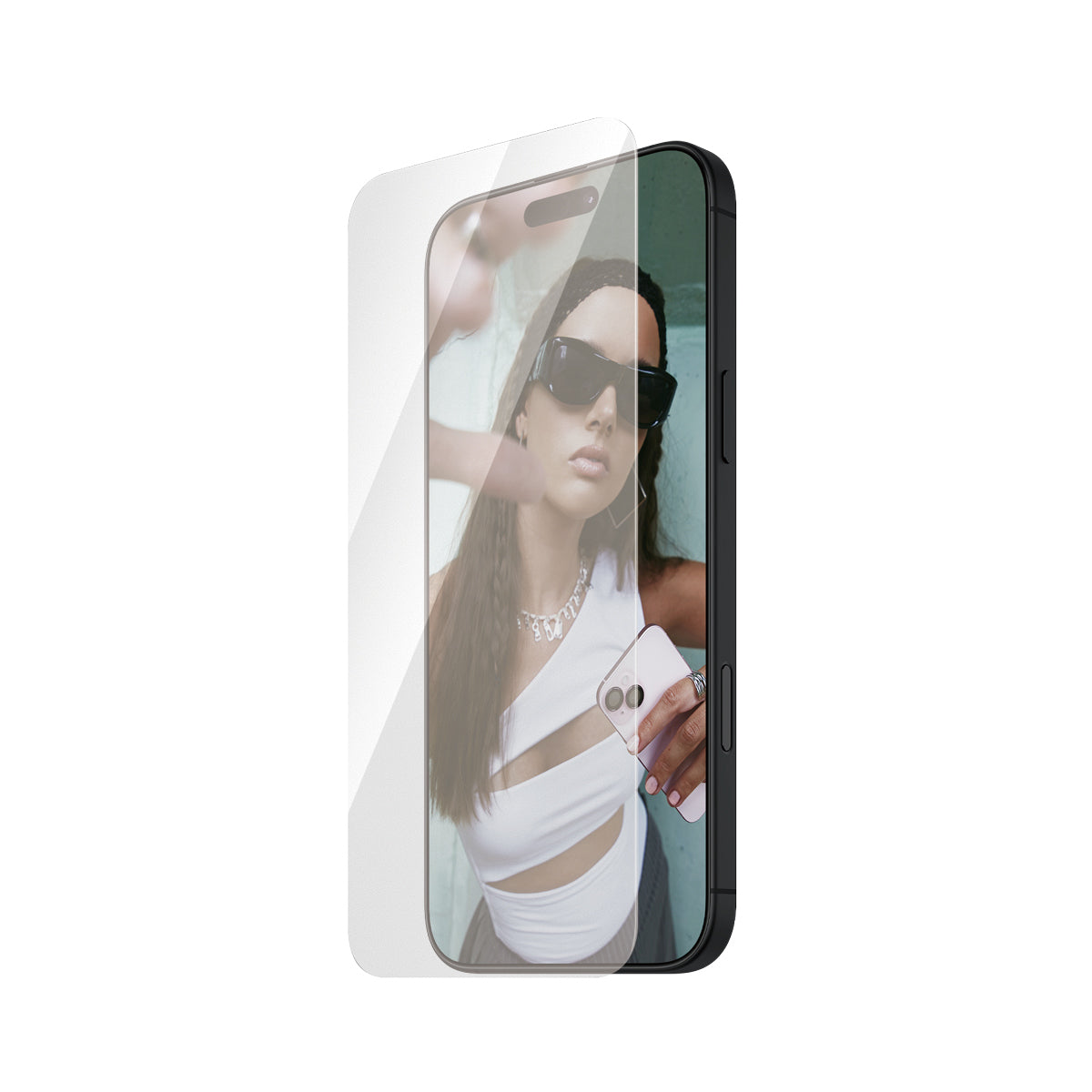 PanzerGlass Displayschutz (Panzerglas), Ultra-Wide Fit – für iPhone 16 Pro Max – mit Applikator