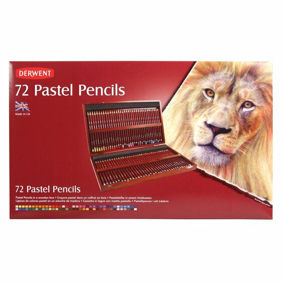 Derwent Buntstifte Professional Pastell – 72 Farben