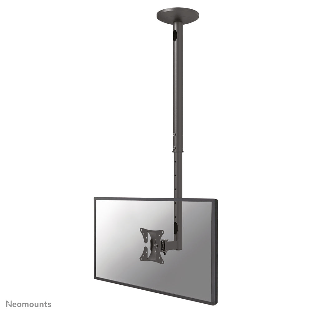 Neomounts Deckenhalterung – 10–30" – VESA 50×50–100×100 – bis 20 kg, Teleskopmast – FPMA-C050BLACK