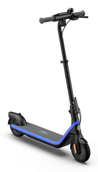 Ninebot by Segway Kickscooter C2 Pro – 16 km/h, 17 km Reichweite, 108 Wh Akku, bis 50 kg, faltbar – Blau
