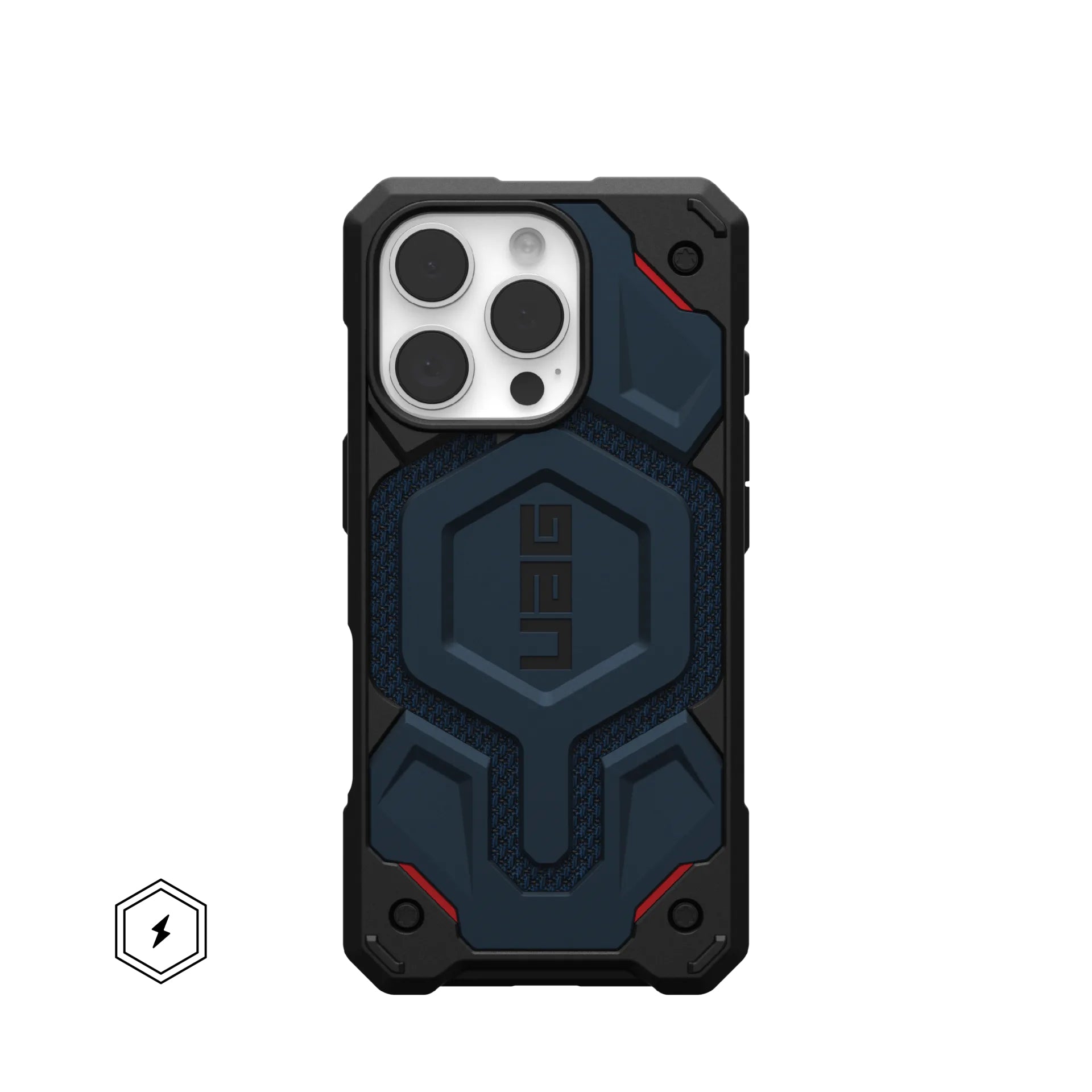 Urban Armor Gear UAG – Backcover – für Apple iPhone 16 Pro – blau – MagSafe-kompatibel