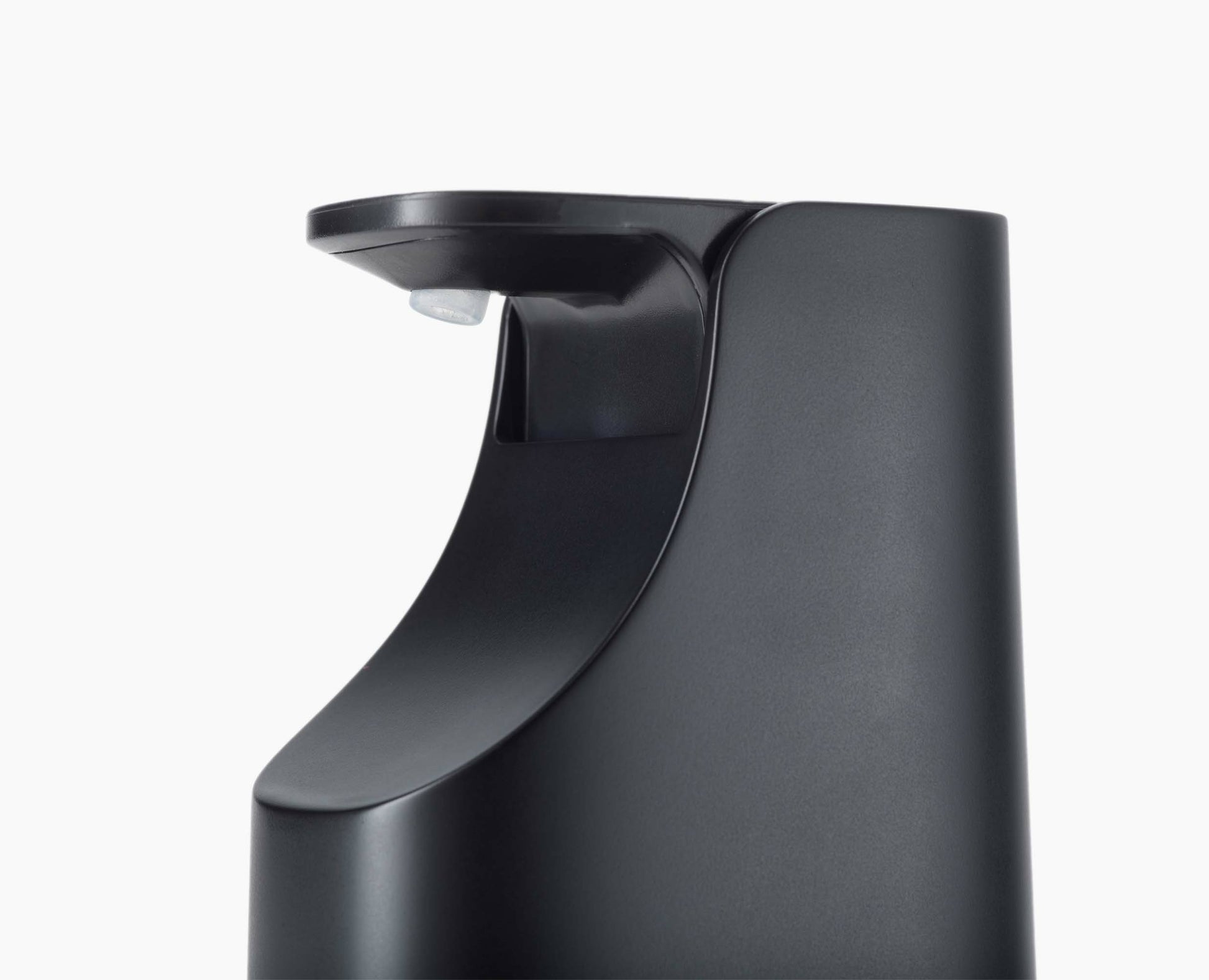 Joseph Joseph Slim Kompakter Seifenspender – Keramik, Schwarz, 350 ml
